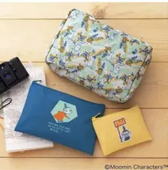 MOOMINムーミン　ポーチ3点セット
