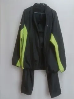 ブラック/ライム ジャージ上下セット