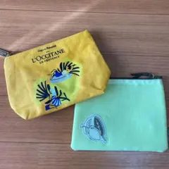 【最終お値下げ】ロクシタン ノベルティー ポーチ