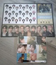 SnowMan アルバム RAYS 通常盤 CD シール付き