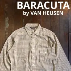 希少！！【BARACUTA VAN HEUSEN バラクータ】長袖チェックシャツのサムネイル