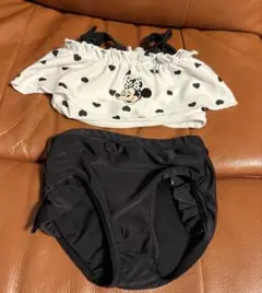 しまむら　ディズニー　ミニーマウス ベビー水着 90cm