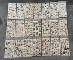 【正規品】24時間以内発送 大人の図鑑シール 21枚セット