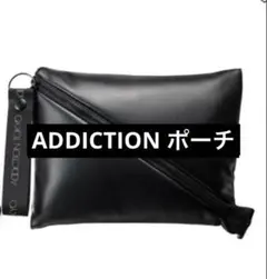 ADDICTION TOKYO ポーチ ブラック