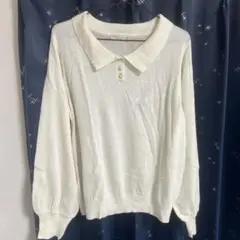 襟付き ニット
