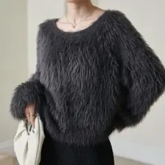 シャギー ファーコート