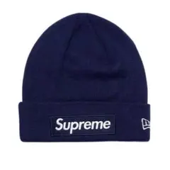 21FW Supreme x New Era Box Logo Beanie