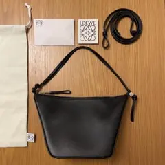 LOEWE ロエベ ハンモック ホーボーバッグ ミニ クラシックカーフ ブラックのサムネイル
