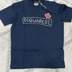 ディースクエアード Tシャツ ネイビー サイズS