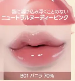 fwee フィー 3Dボリューミンググロス B01 バニラ 70%
