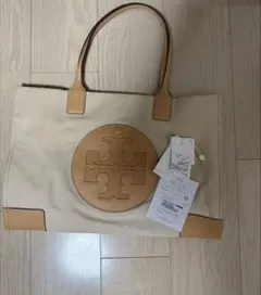 TORY BURCH ベージュ エラトートバッグ
