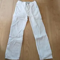 H&M 120センチ　白ボトムス ロングパンツ