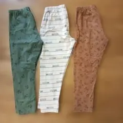 ユニクロ　120サイズ レギンス　3点セット