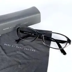【極美品】MARC BY MARC JACOBS オーバル　メガネ　フルリム