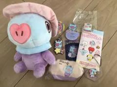 BT21/MANG/一番くじ/ぬいぐるみ/マン★セット