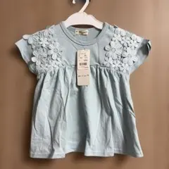 NAUGHTY COMPANY 花柄レース Tシャツ 110cm