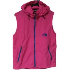 THE NORTH FACE ピンク ベスト フード付き