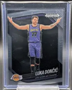 LUKA DONCIC PRIZM BLACK BASE LAKERS