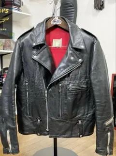 GWセール❗️ルイスレザース　ライダース　42 ヴィンテージ　レアサイズ