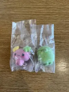 たまごっち　カプセルフロッキーズ　ふらわっち&くちぱっち　2点セット