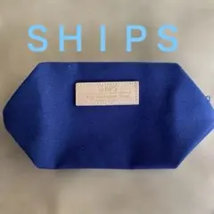 SHIPSポーチThe Container Shop色ネービー
