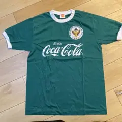 希少 coca cola コカコーラ 読売ヴェルディ コラボTシャツ F 非売品
