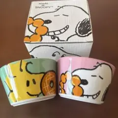 SNOOPY 陶器カップ 2個セット【未使用】のサムネイル