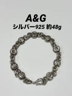 ⭐︎A&G シルバー925 バングル - メルカリ