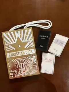 Miss Dior & Sauvage 香水 サンプルセット　ショッパーバッグ