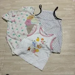 70familiar コムサイズム BABY CREER ロンパース　3点セットのサムネイル