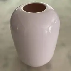 Adam & Eve ホワイト陶器花瓶 高さ20cm