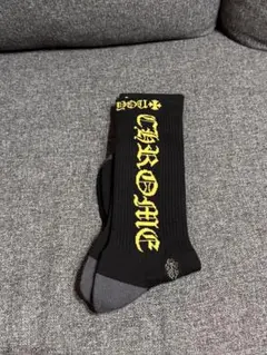 クロムハーツ ストライプソックス 緑 オレンジ 1足 M 新品未使用