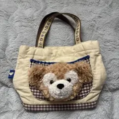 ディズニーシー　ダッフィー フェイストートバッグ　ハンドバッグ