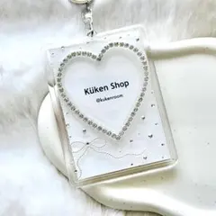 【u-9035】トレカキーホルダー カードケース 硬質 レジン デコ