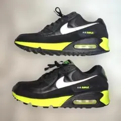 NIKE Air Max 90 ブラック/ホットライム/ホワイト