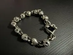 Rat Race r.l.d スカルハート　ブレスレット　シルバーアクセサリー RAT RRACE aSTORE t– OFFICIAL Race r.l.d スカルハート ブレスレット