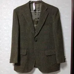 極美品 J.PRESS Harris Tweed 段返り3釦テーラードジャケット - メルカリ