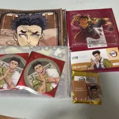 鬼滅の刃　悲鳴嶼　行冥　幕間画集 くじ　アクリルスタンド　チェキ　缶バッジ 鬼滅の刃 缶バッジ チェキ風ブロマイド ビッグクリアカード 悲鳴嶼行冥