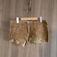 Another Edition コーデュロイショートパンツ　Cher sea
