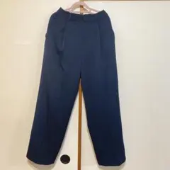 Ungrid パンツ　ネイビー