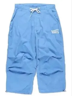 9090 バルーンカーゴパンツ ブルー - メルカリ