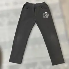 キッズ　裏起毛パンツ　140 グレー
