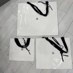 【最終値下げ】モンクレール　ショップ袋　３枚セットのサムネイル