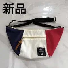 anello ボディバッグ トリコロールカラー　ショルダーバック