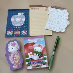 平成レトロ❤︎ハローキティ メモ帳セット