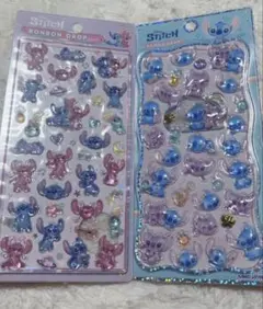 スティッチ ボンボンドロップシール プチドロ