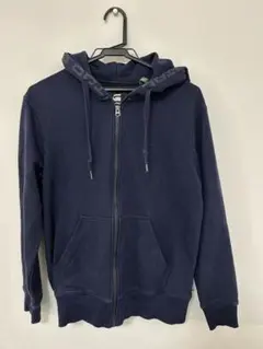 G-Star RAW ジースターロゥ 紺 ネイビー パーカー Mサイズ