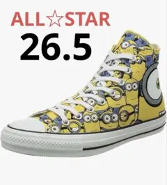 新品 コンバース メンズ ミニオンズ ALL STAR 26.5㎝ ハイカットのサムネイル