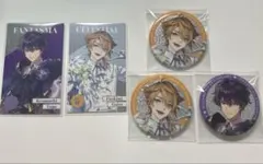 にじさんじ 8周年 伏見ガク 剣持刀也 メタルカード 缶バッジ