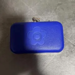 お値下げしました！　新品！マリークワント　ガマ口ショルダーバック